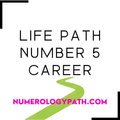 Life Path Number 5 Career
