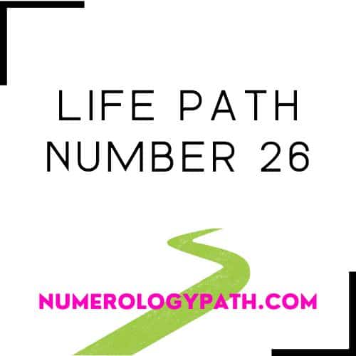 Life Path Number 26